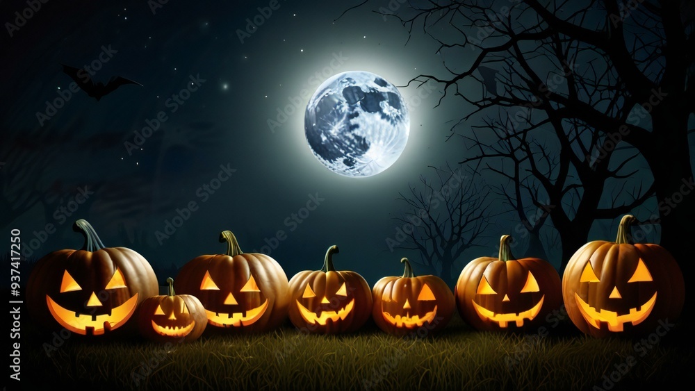 halloween background with pumpkin halloween background with pumpkin