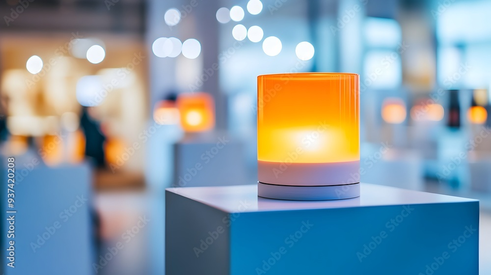 custom made wallpaper toronto digitalInnovative Product Prototype Displayed with Blurred Background to Provide Creative Copy Space Representing Creativity and Innovation in Action