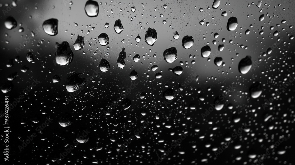 Raindrops on a window pane Raindrops on a window pane