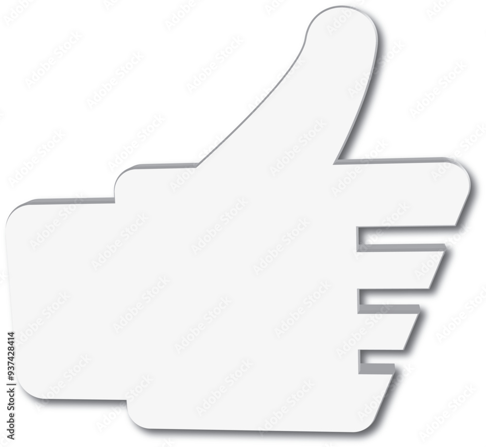 thumb up like symbol thumb up like symbol