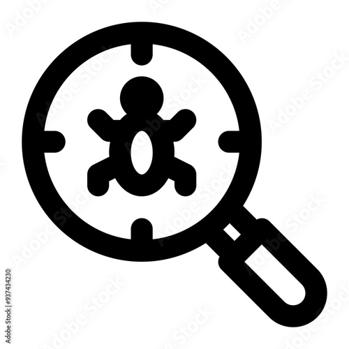 bug bounty, bug research, bug analysis, bug, bug hunting, debugging outline icon