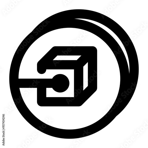 coins, crypto, cryptocurrency, blockchain, block chain outline icon