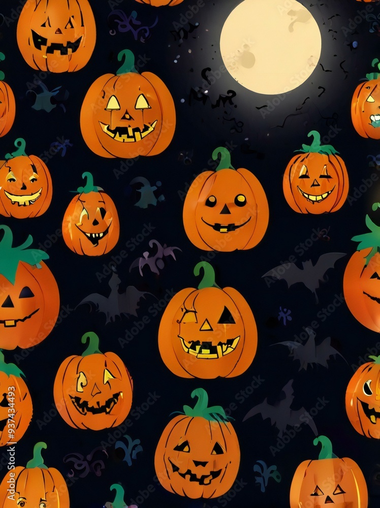 halloween seamless background halloween seamless background