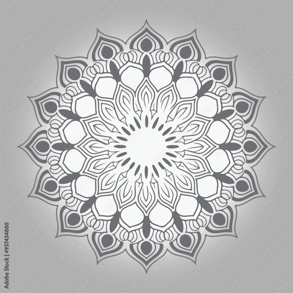 new style line art mandala design new style line art mandala design