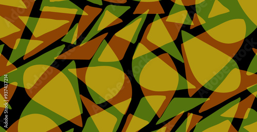 Abstract pattern. Illustration for printing on wall decorations. For use in graphics.