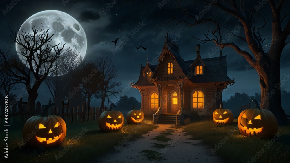 halloween background with pumpkin halloween background with pumpkin
