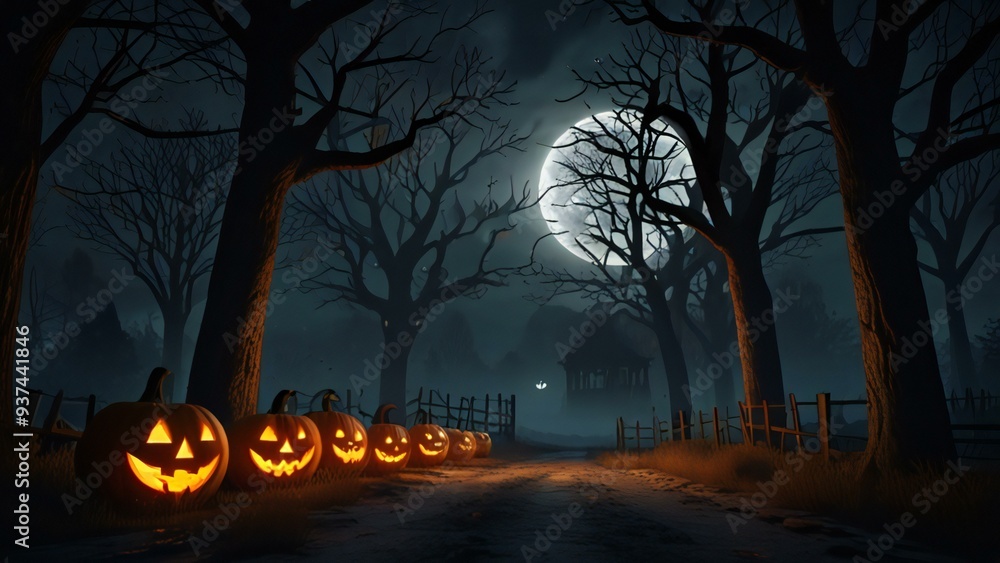 halloween night background halloween night background