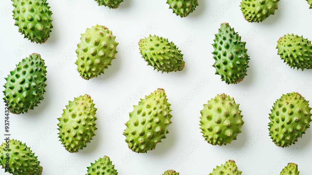 A lot of soursop pattern isolated on white background photo realistic photo realistic hd 4k ultra hd. A lot of soursop pattern isolated on white background photo realistic photo realistic hd 4k ultra hd.