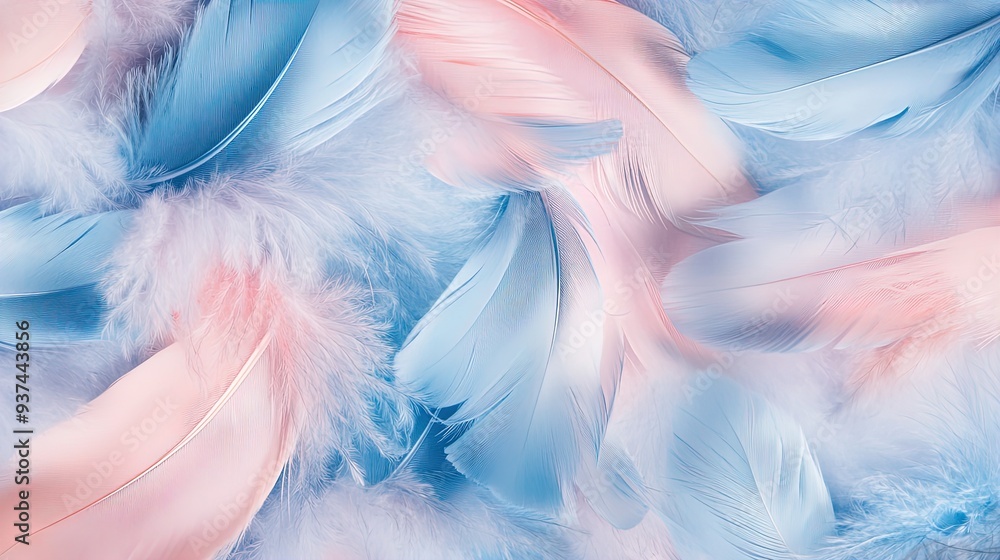 Enchanting Pastel Feather Tapestry in Soft Blue and Pink: Perfect for Elevating Sports Interiors with a Touch of Whimsy and Lightness! Enchanting Pastel Feather Tapestry in Soft Blue and Pink: Perfect for Elevating Sports Interiors with a Touch of Whimsy and Lightness!