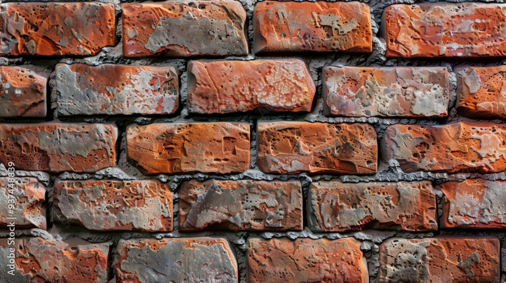 Weathered Brick Wall Weathered Brick Wall