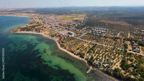 Geyikli district, one of the most popular holiday resorts of Çanakkale photo