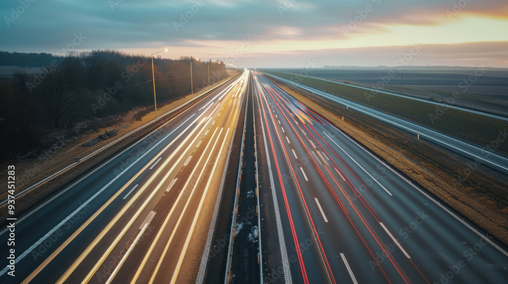 blurry photo background of an open highway blurry photo background of an open highway