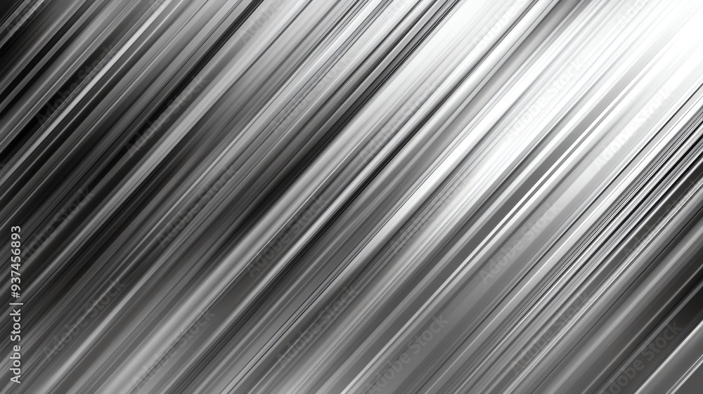 Fototapeta premium A sleek, modern abstract background with silver lines, perfect for technology, elegance, or minimalist design themes.