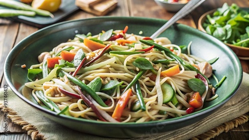 stir fried noodles with vegetables