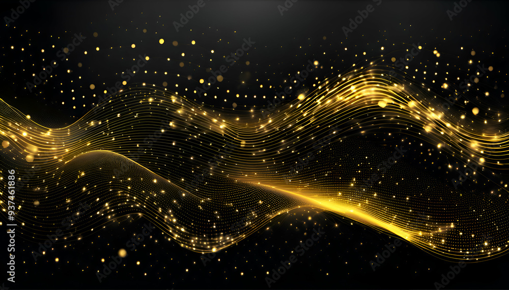 Obraz premium Abstract dotted design with halftone background