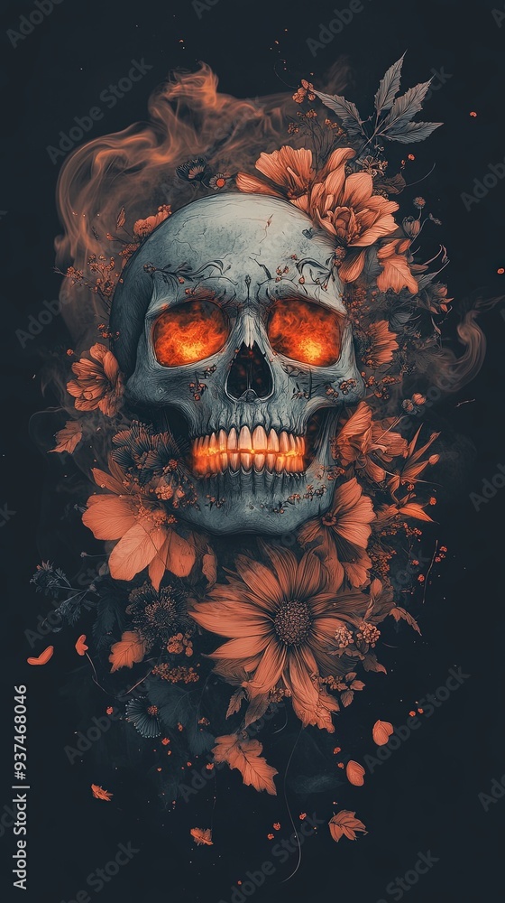 Calavera Wallpaper: Celebration of Life and Death Calavera Wallpaper: Celebration of Life and Death