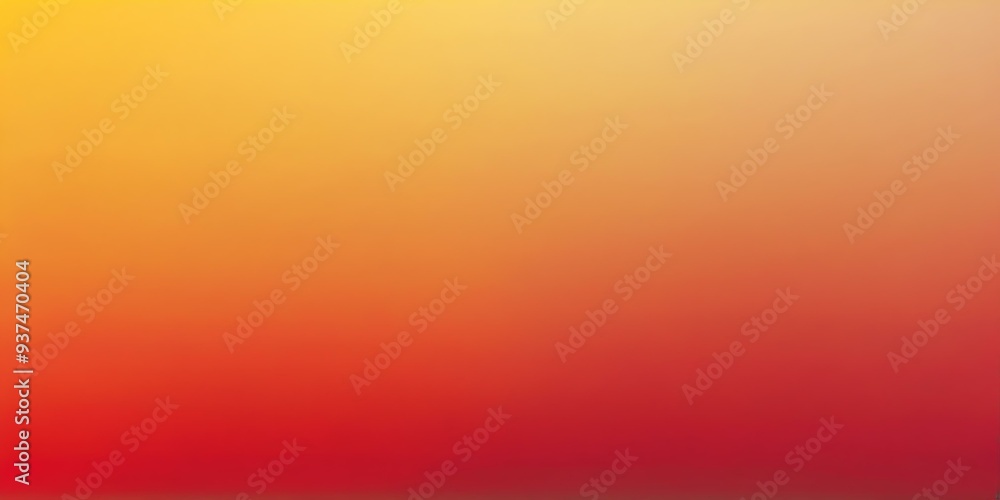 Naklejka premium yellow to red colors grainy gradient smooth transition background