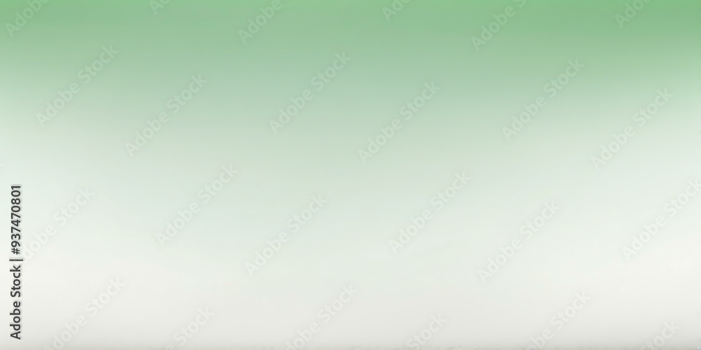 Fototapeta premium white to green colors grainy gradient smooth transitio background