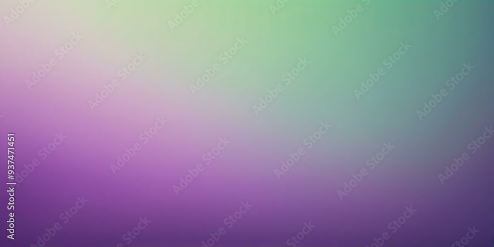 Fototapeta premium purple to green colors grainy gradient smooth transiti background