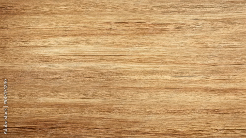 Fototapeta premium Smooth wooden texture with subtle grain patterns, ideal for backgrounds or design projects.