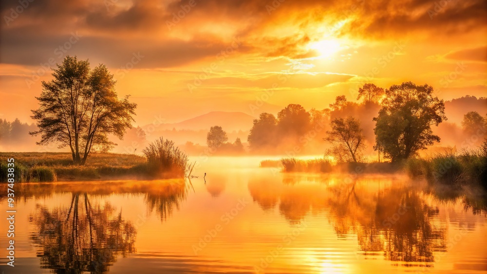 creamy warm orange soft delicate intimate quiet peaceful morning atmosphere creamy warm orange soft delicate intimate quiet peaceful morning atmosphere
