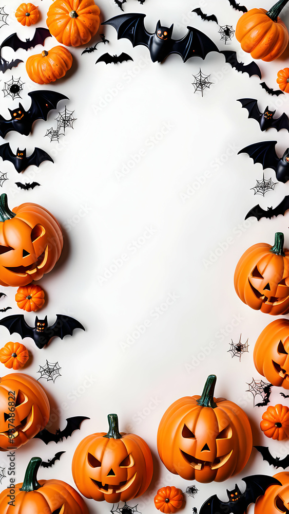 Halloween Border Copy Space Area Halloween Border Copy Space Area