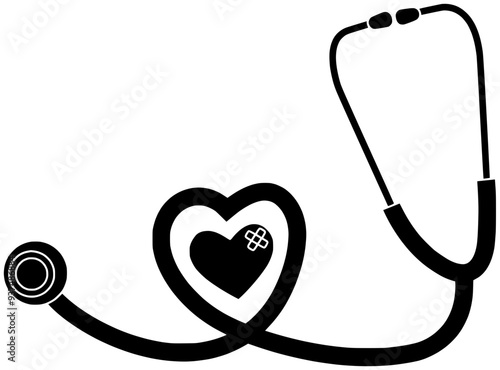 medical illustration cpr silhouette heart logo monitor icon  emergency outline emergency ecg health hospital organ cardiac pulse patient doctor shape doctor care resuscitation for vector graphic backg