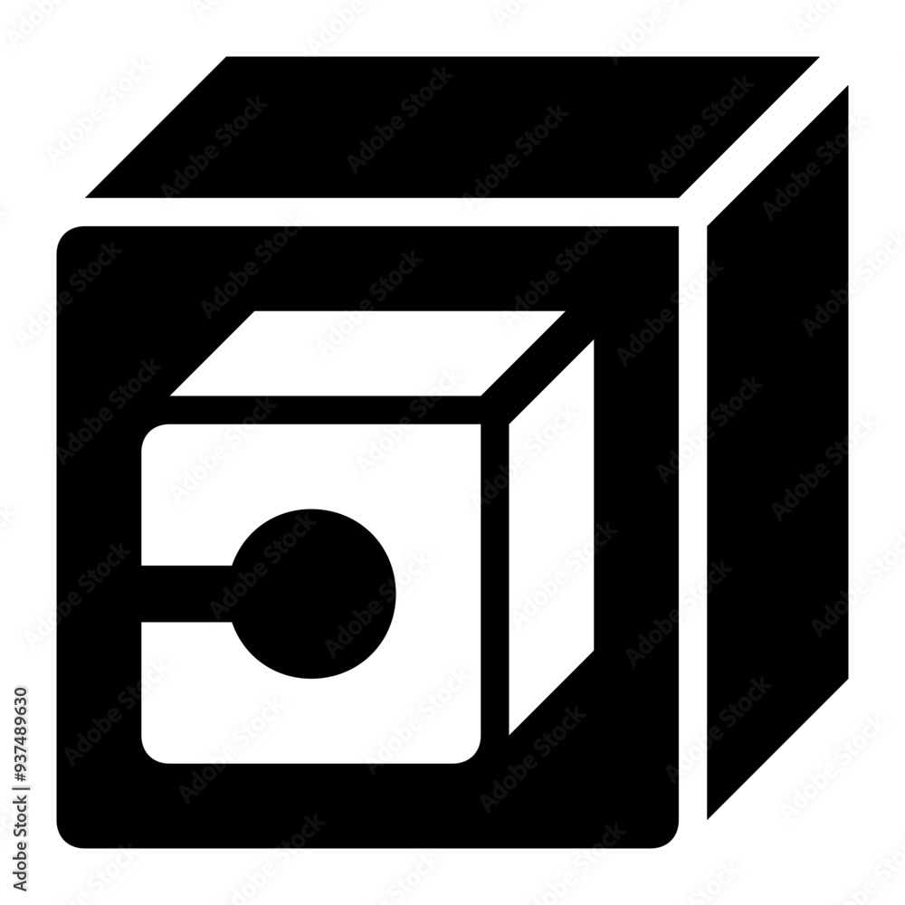 canonical block, blocks, blockchain, block chain, sub block, inside solid or glyph icon canonical block, blocks, blockchain, block chain, sub block, inside solid or glyph icon