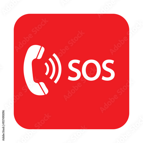 emergency call icon vector design