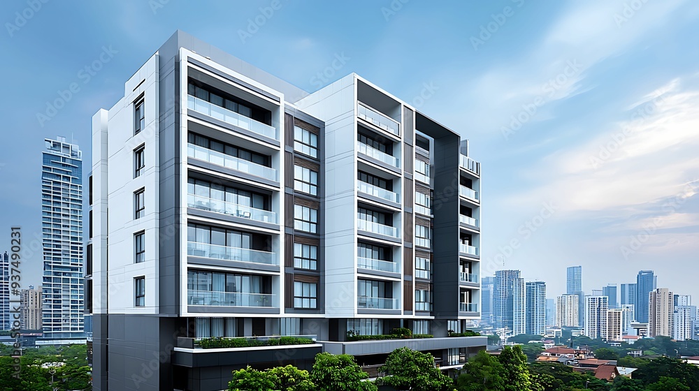 Towering structure with fortress-like characteristics, evoking strength and dominance over the surrounding area, copy space for text, Towering structure with fortress-like characteristics, evoking strength and dominance over the surrounding area, copy space for text,