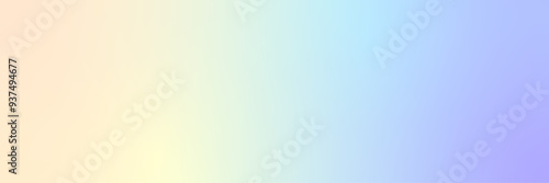 Gradient background, peach, yellow, light blue, light purple. Colorful wallpaper, banner, backdrop. pastel color, bright and light, cheerful, happy, rainbow.