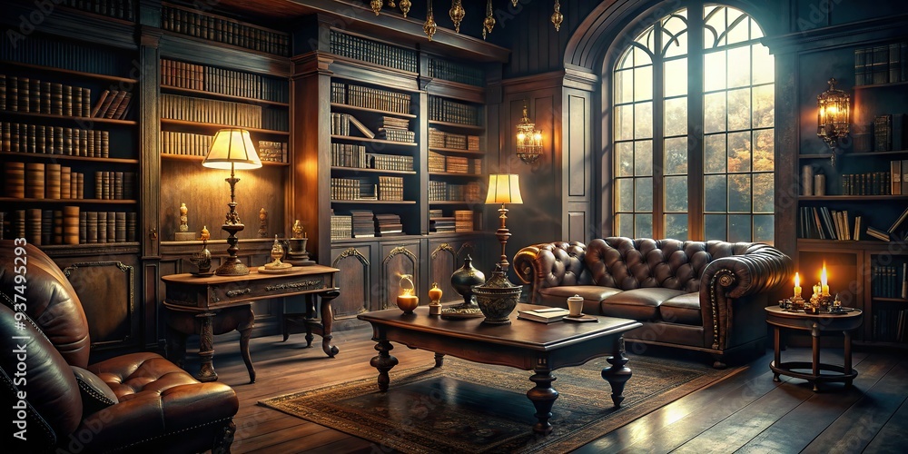 Dark Academia Moody Hues Old Books Leather Accents Dark Wood Moody Lighting Intellectual Atmosphere Dark Academia Moody Hues Old Books Leather Accents Dark Wood Moody Lighting Intellectual Atmosphere
