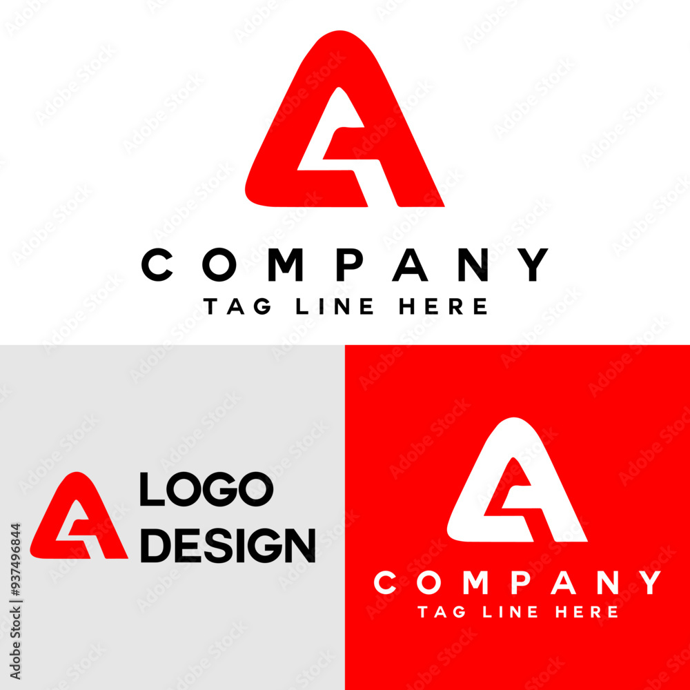 Letter A logo icon design template Letter A logo icon design template