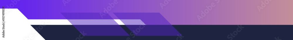 Obraz premium Modern Geometric Header