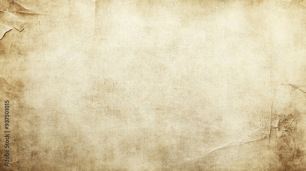 Naklejka premium Grainy Antique Background with Faded Sepia Tones