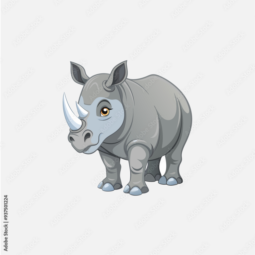 Naklejka premium animal, animals, blue, horn, hunting, letter, orange, power, powerpoint, red, rhino, safari, savannah, strength, trophy, wild, green rhino, rhino leaf, rhino leaves, leaves rhino, leaf rhino, rhino 