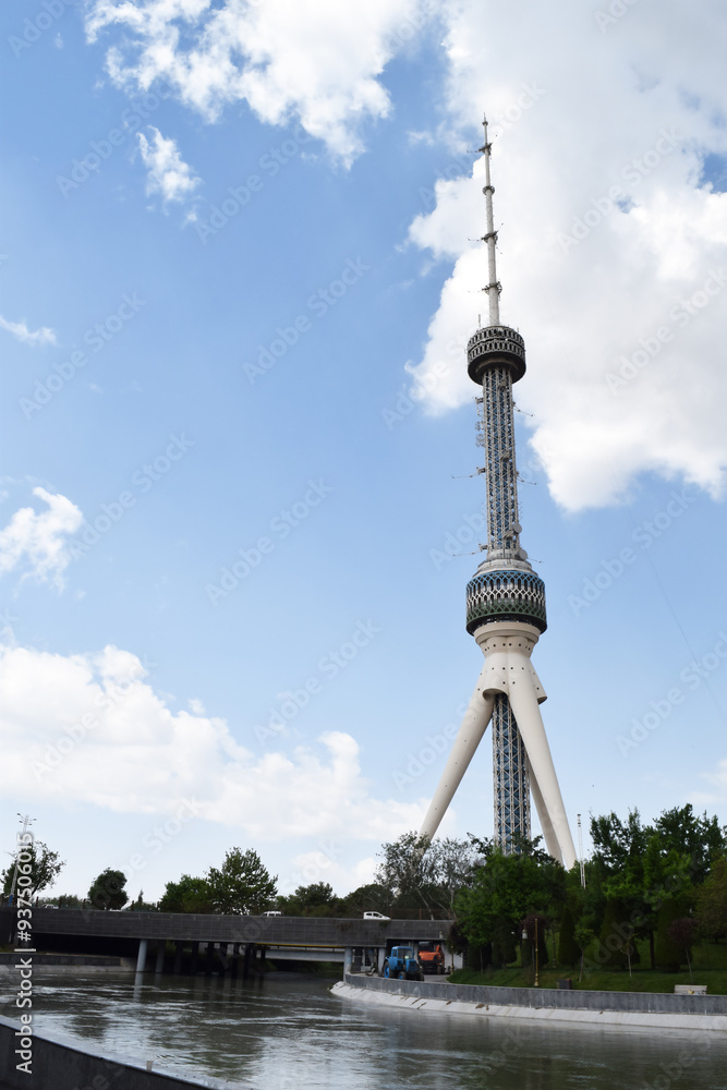 Naklejka premium Tashkent tower, Uzbekistan