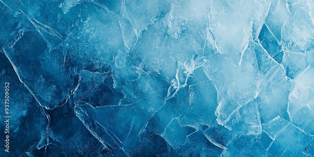 Abstract natural ice texture. Freezy ice surface. Blue backdrop with cracks and scratches on frozen water. Generative ai Abstract natural ice texture. Freezy ice surface. Blue backdrop with cracks and scratches on frozen water. Generative ai
