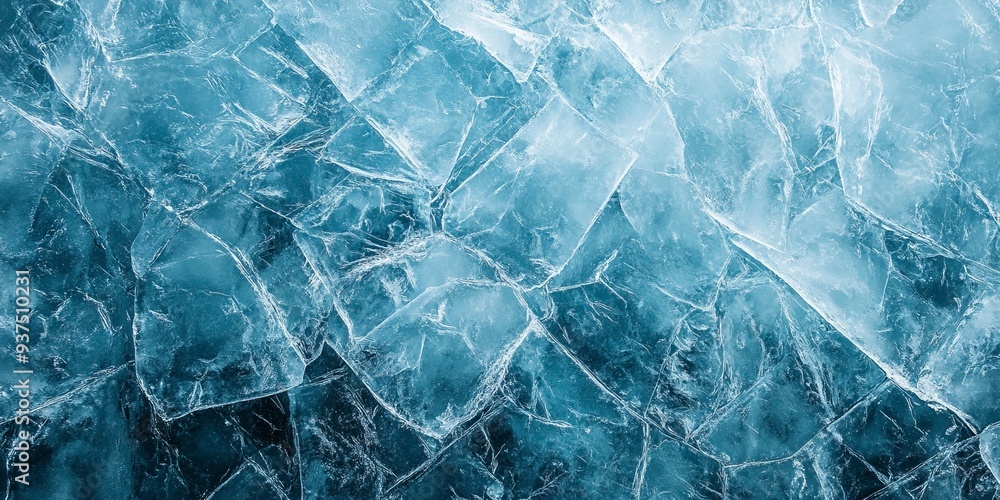 Abstract natural ice texture. Freezy ice surface. Blue backdrop with cracks and scratches on frozen water. Generative ai Abstract natural ice texture. Freezy ice surface. Blue backdrop with cracks and scratches on frozen water. Generative ai