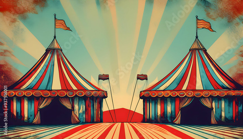 circus tent background