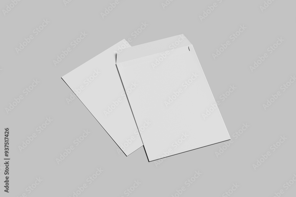 C4 Envelope Blank Mockup C4 Envelope Blank Mockup