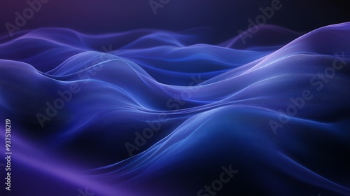 Wallpaper Mural Irregular gradients allow low saturation colors to naturally and smoothly transition between black and navy blue, creating an understated yet elegant visual experience, cosmetic background,
 Torontodigital.ca