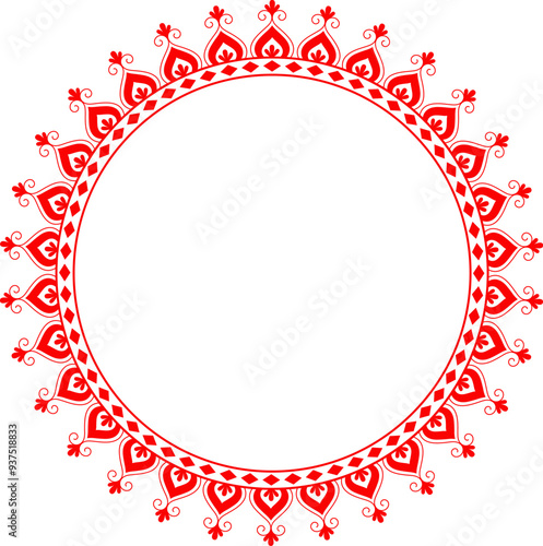Durga Puja Border, Arch, Frame, Background Advertisement Design for Durga Puja Offer, Sale, Discount, Tag Design, Social media post , status