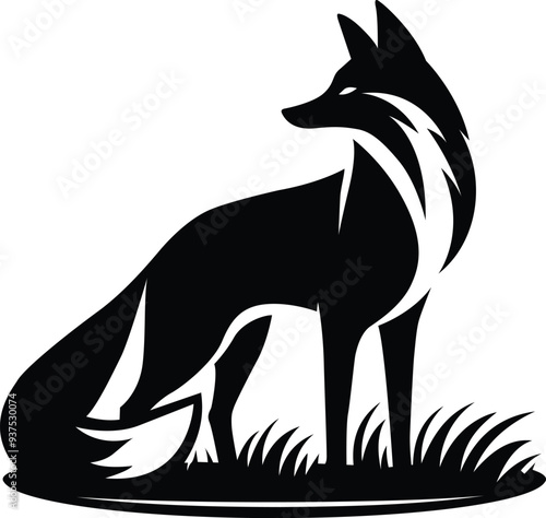 Silhouette Fox