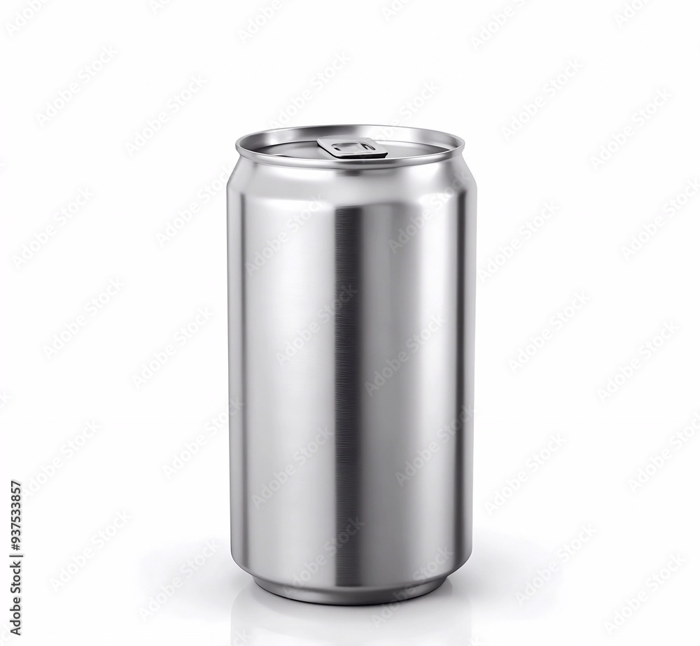 Empty 250ml Aluminium Drink Can Mockup Empty 250ml Aluminium Drink Can Mockup