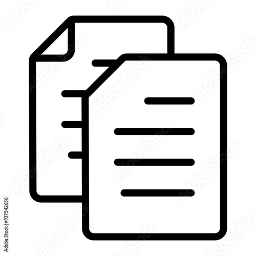 File Copy Vector Icon Design