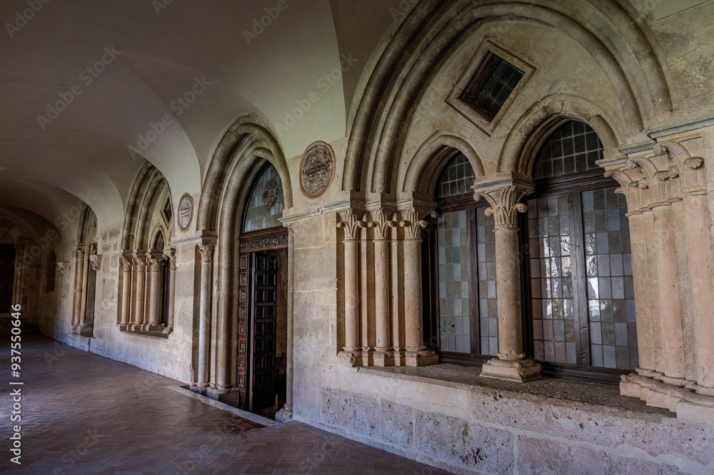 Veroli, Lazio. The Cistercian Abbey of Casamari. Veroli, Lazio. The Cistercian Abbey of Casamari.