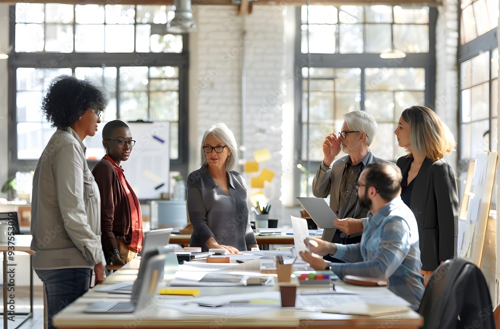 group of business people were in an office meeting group of business people were in an office meeting