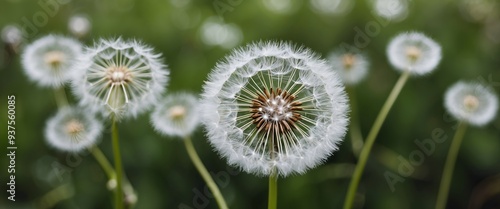 dandelion in the grass