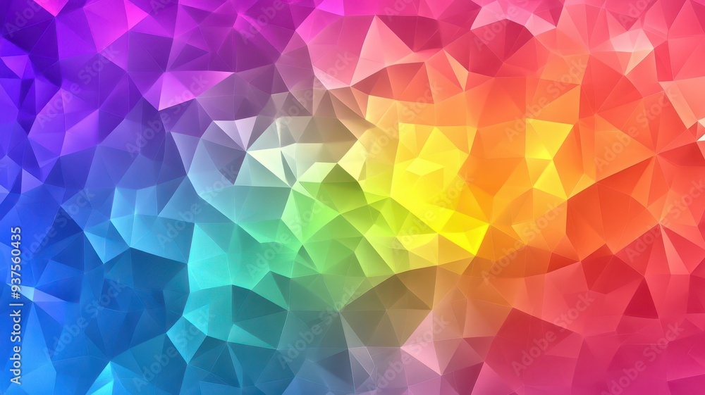 Vibrant abstract background featuring a kaleidoscope of colors in a geometric pattern, perfect for creative projects and designs. Vibrant abstract background featuring a kaleidoscope of colors in a geometric pattern, perfect for creative projects and designs.